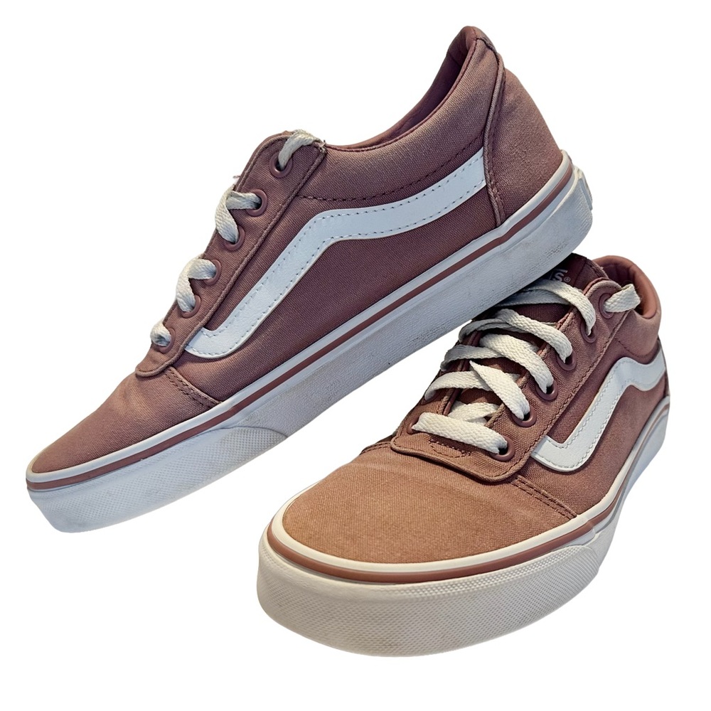 Vans mauve size 8